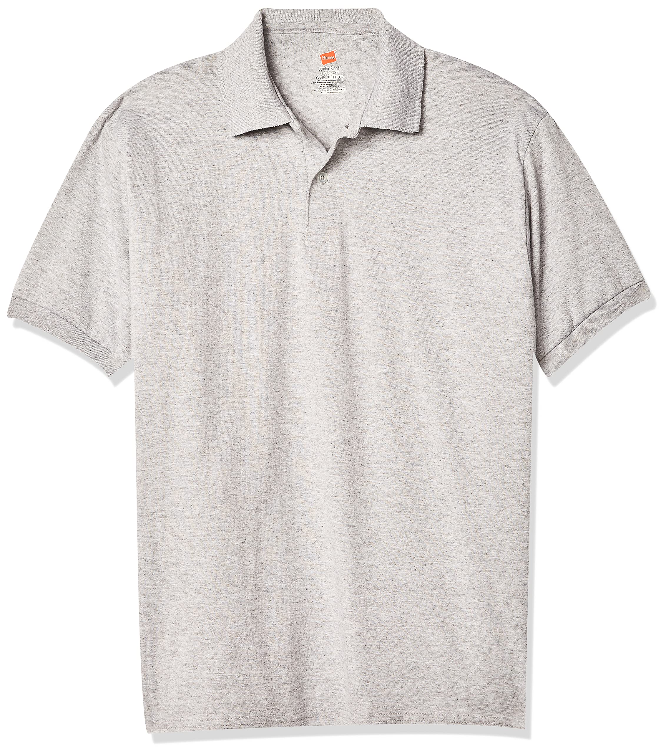 Hanes Polo à Manches Courtes Eco Smart en Jersey pour garçon