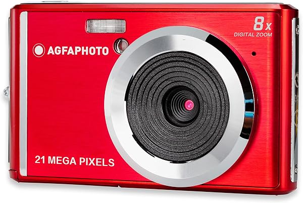 AGFA Photo DC5200 czerwony aparat cyfrowy 21 MP