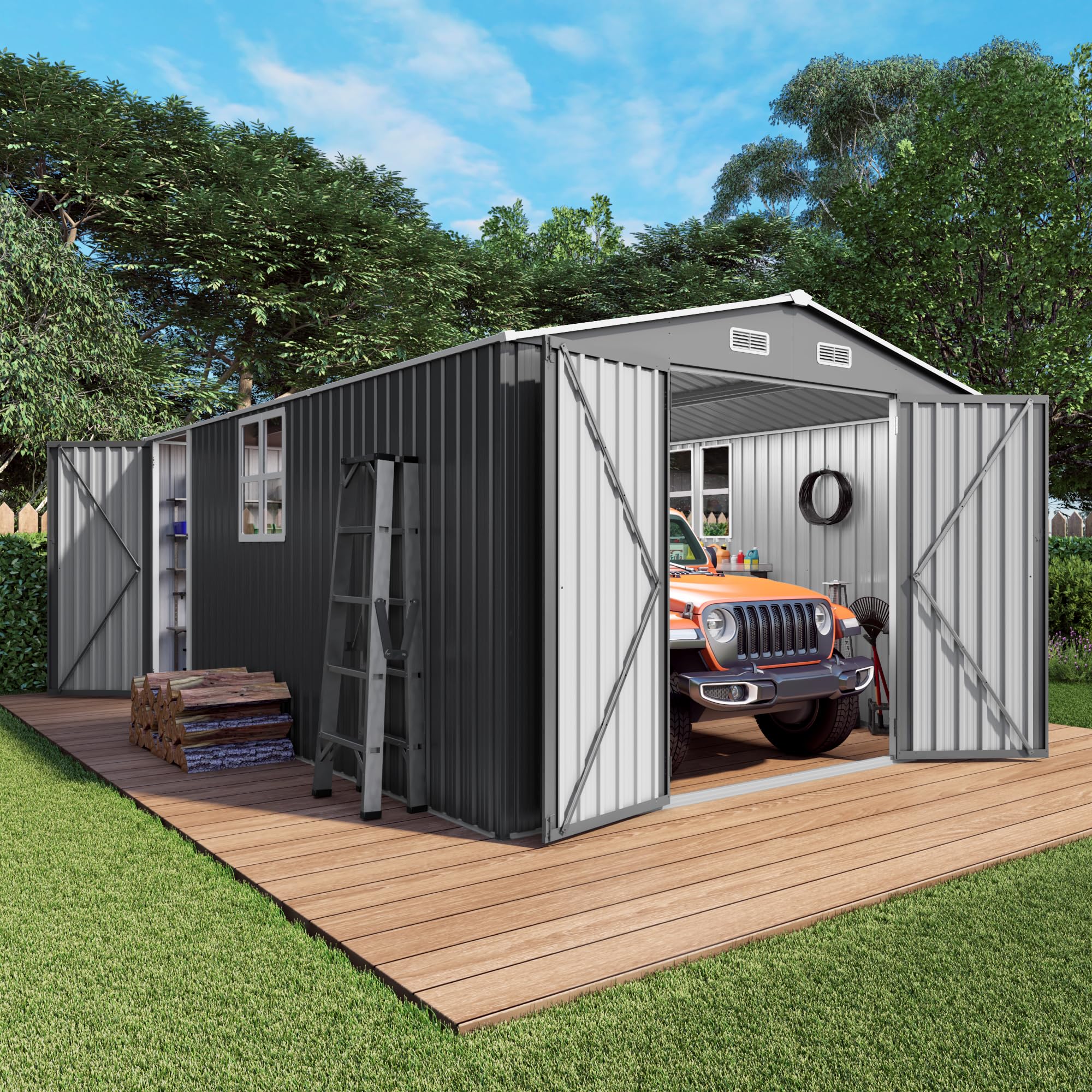 Vigo huseeo Outdoor Storage Shed