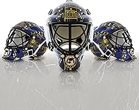 Vista 7 de Franklin Sports mini máscara para portero con logo de la NHL