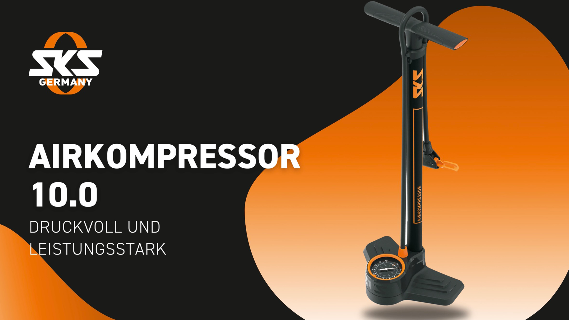 SKS 12.0 Aircompressor staande pomp