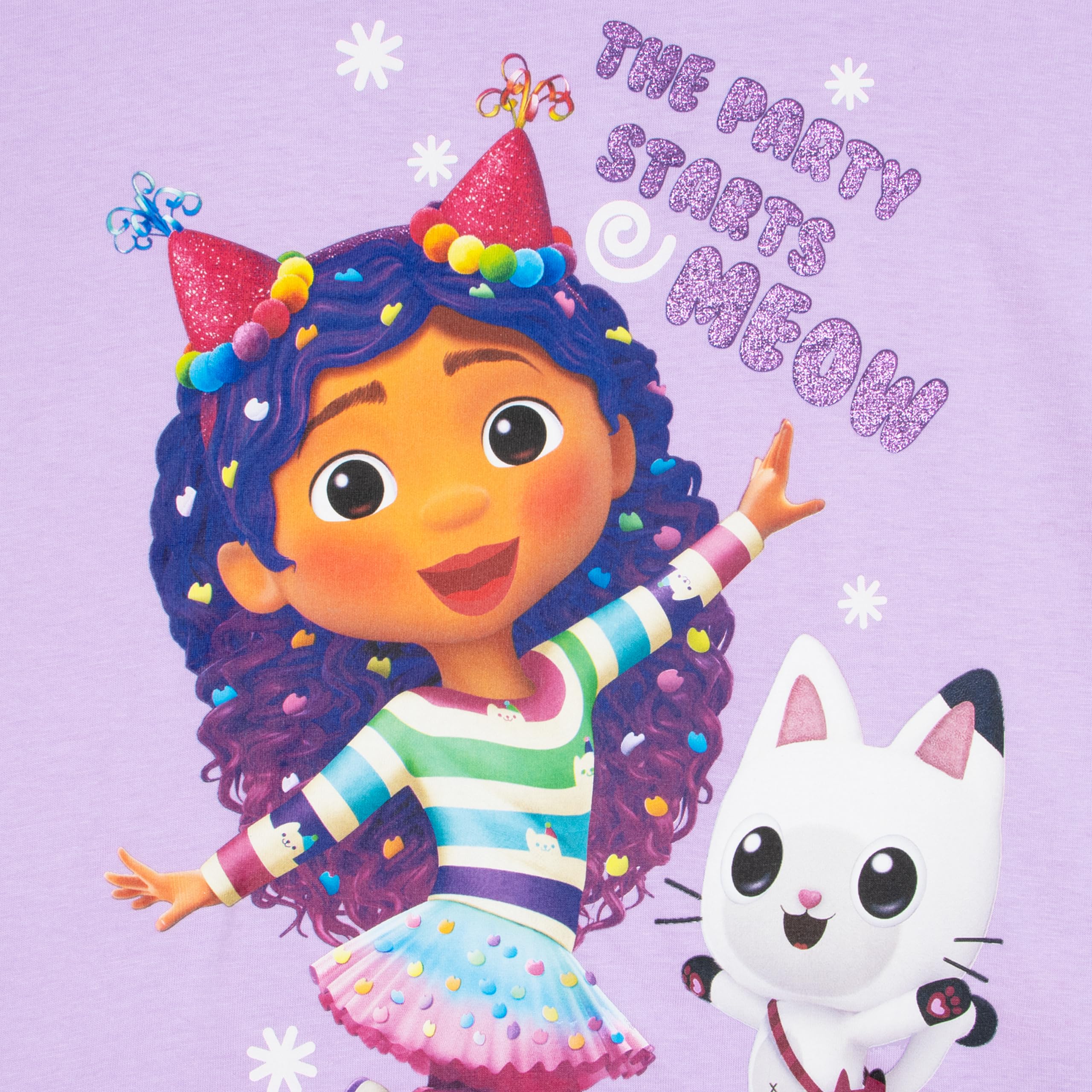 DreamWorks Gabby’s Dollhouse Camiseta Y Falda Niña | Ropa Para Niñas | Falda De Tul Niña