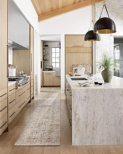 Miniatura 4 de Loloi Amber Lewis x Loloi Alie Collection ALE-05 - Alfombra de área de 9 pies 6 pulgadas x 13 pies 1 pulgada, 0.13 pulgadas de grosor, carbónbeige