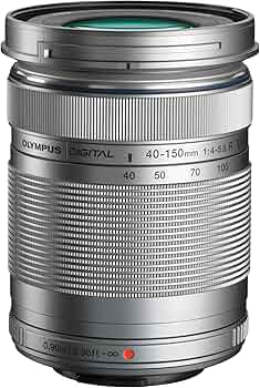 Amazon.com : Olympus M.ZUIKO Digital ED 40-150mm Lens - Silver