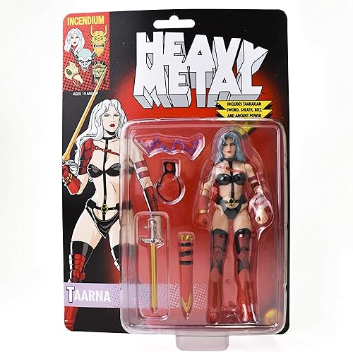 Figura de acción FigBiz de Incendium Heavy Metal 'Taarna'