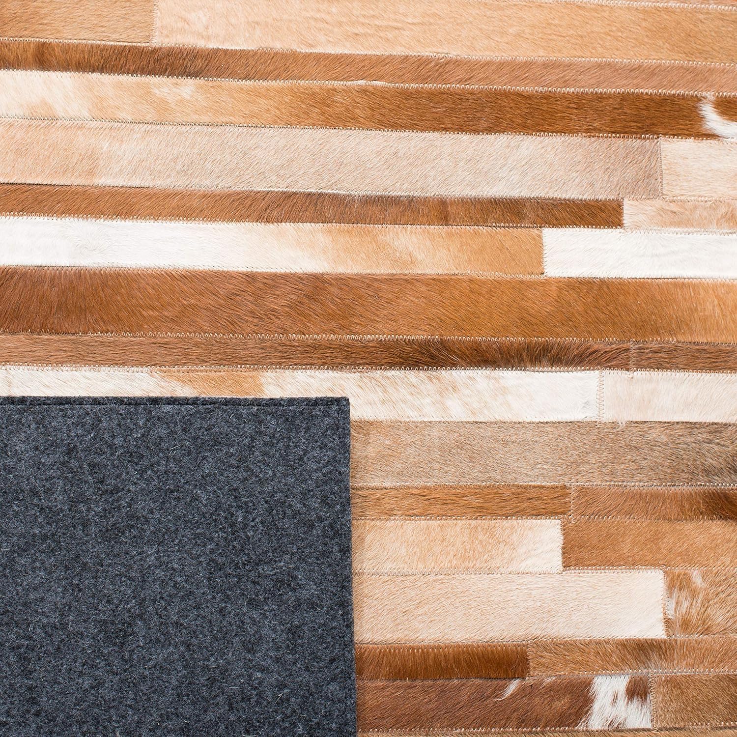 Runner Cowhide Leather Soft Non Slip Rugs for Living Room Hallway Entrance Floor Runners for Indoor Hallway