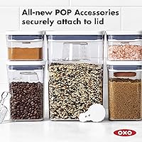 Vista 9 de OXO Good Grips POP Contenedor - Rectángulo Delgado Mini 0.4 Qt