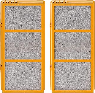 Nispira 3-in-1 True HEPA Activated Carbon Air Filter Replacement Compatible with Holmes AER1 Smoke Grabber AER1 HAPF30AS-U4R Air Purifier - 1.2” x 10” x 4.6”, 2 Packs