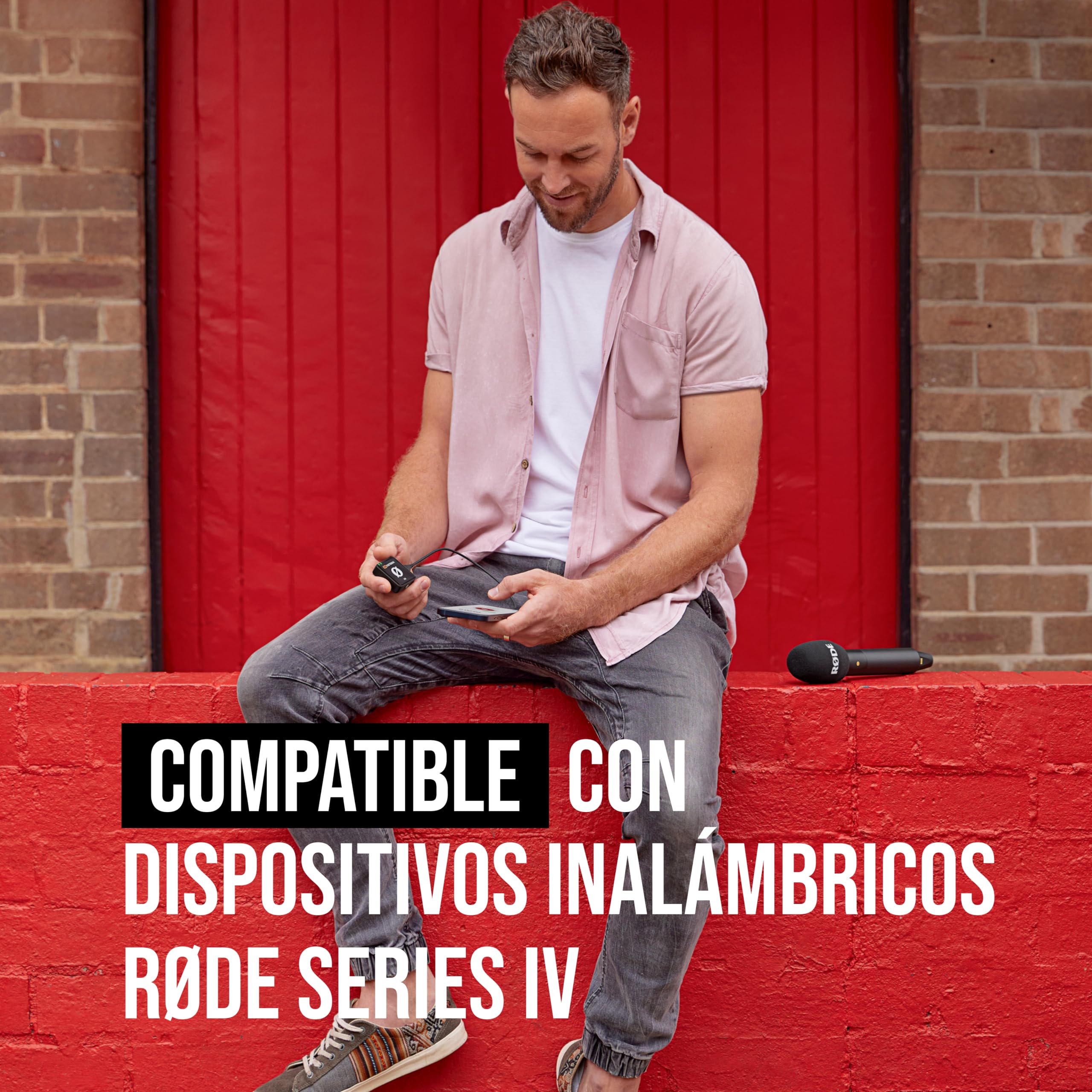 RØDE Interview Pro, micrófono inalámbrico con Condensador, cápsula de Calidad de transmisión y grabación Interna de 32 bits para creación de Contenido, Medios y entrevistas
