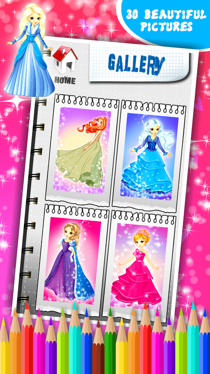 Princess Coloring Book - App on Amazon Appstore