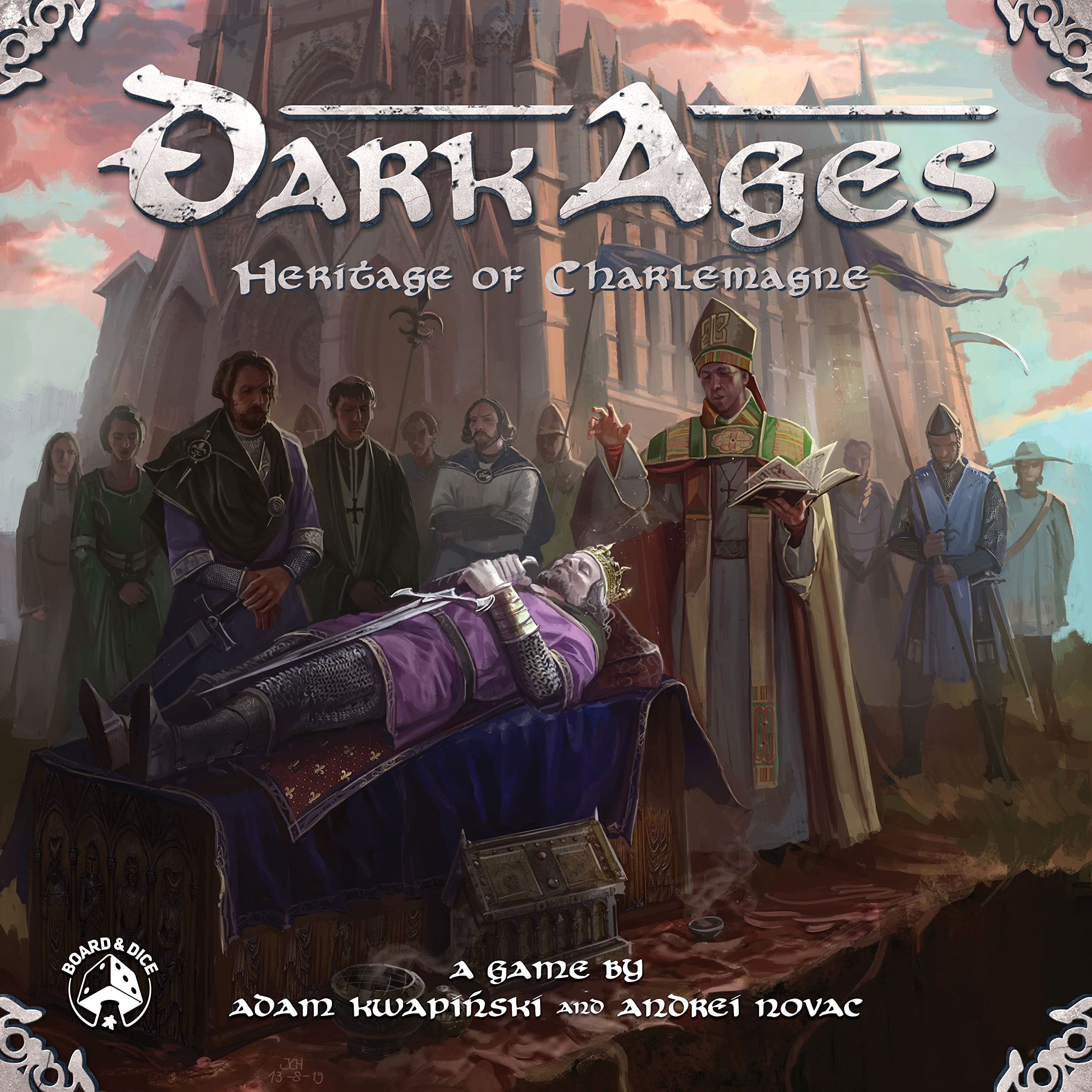 NSKN Dark Ages Board Game Emperor Pledge