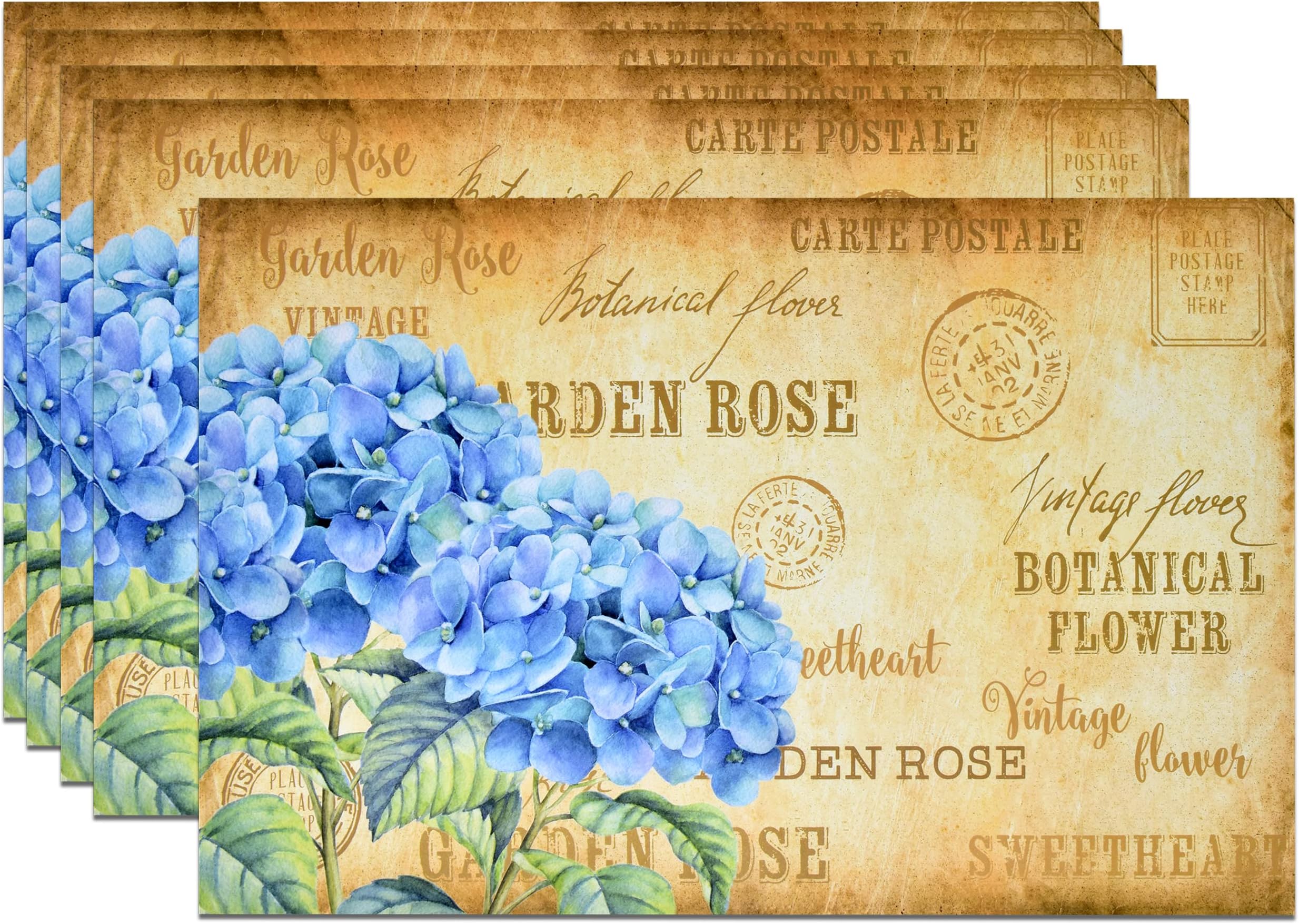 Beautiful Disposable Paper placemats Religious Theme