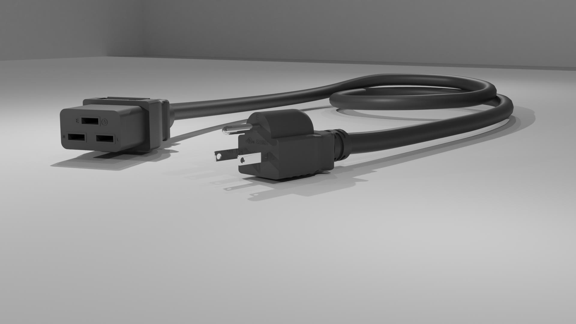 Amazon.com: Cablelera NEMA 5-15P to IEC 320 C19 Power Cord