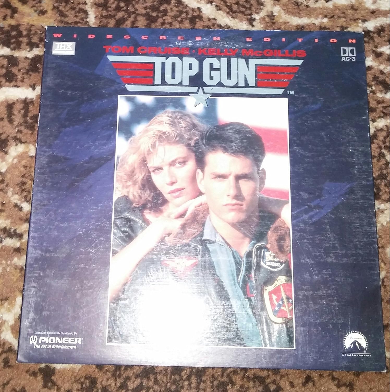 Top Gun Laserdisc Everything Else