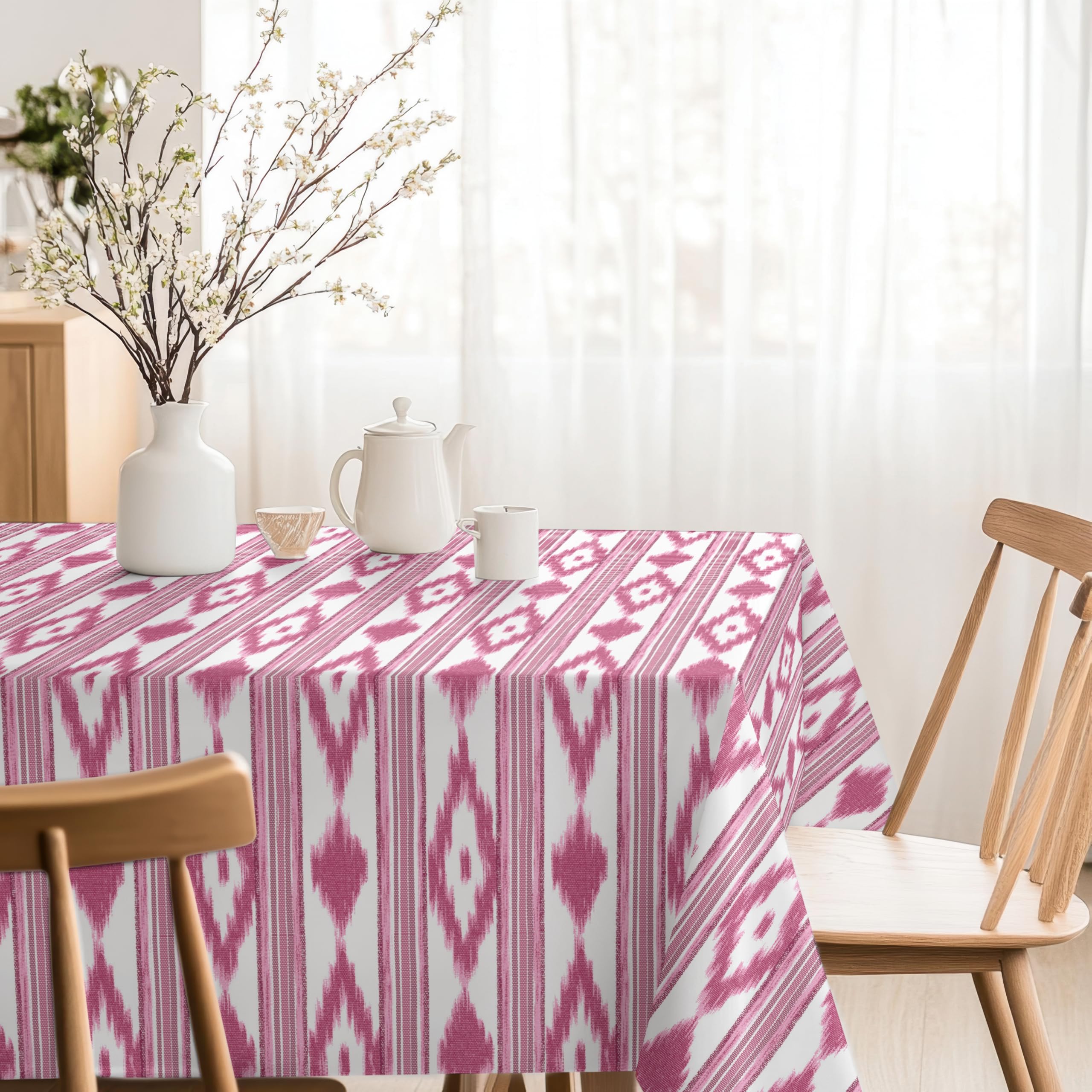 Martina Home Resin Pink Islands Tablecloth 140 x 140 cm