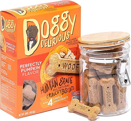 Miniatura 3 de Doggy Delirious Golosinas crujientes para perros, para todos los tamaños de mascotas, razas, golosinas totalmente naturales para cachorros, 100% de