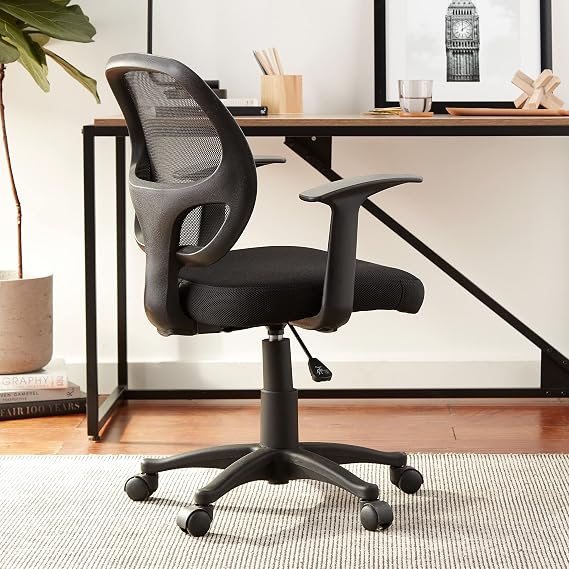 Eurotech Seating Apollo All Mesh Chair with Synchro, Black