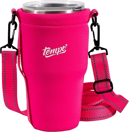 Amazon タンブラーキャリアホルダー 30オンス 32オンス タンブラー用 再利用可能なタンブラーホルダーポーチ アイスコーヒーカップ用 ネオプレン断熱ハンドキャリースリーブバッグ ハンドル付き 調節可能なショルダーストラップ付き ピンク テンポ Tempo Amazon タンブラーキャリアホルダー 30オンス 32オンス タンブラー用 再利用可能なタンブラーホルダーポーチ アイスコーヒーカップ用 ネオプレン断熱ハンドキャリースリーブバッグ ハンドル付き 調節可能なショルダーストラップ付き ピンク テンポ Tempo