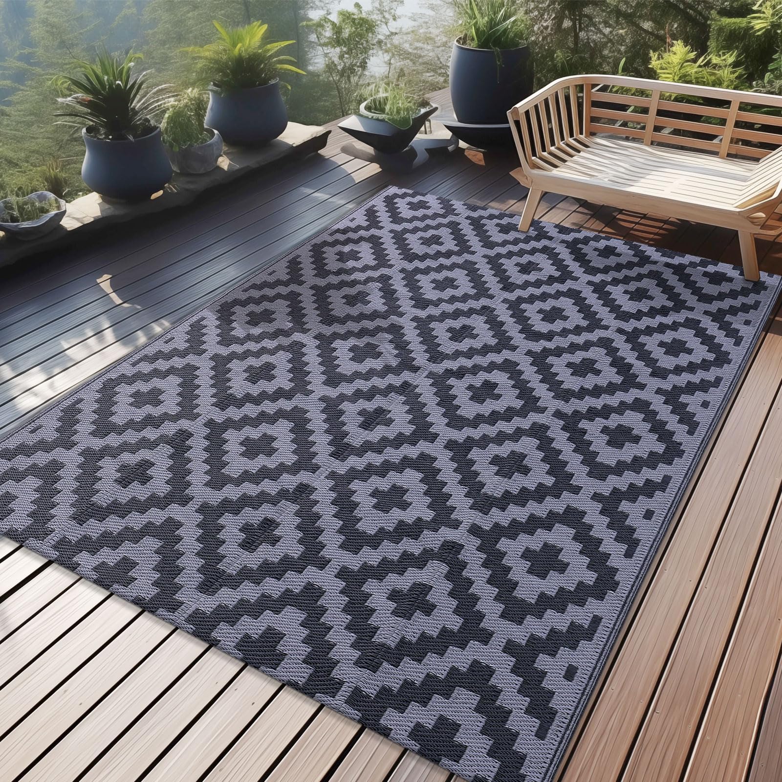 Homaxy Outdoor Teppich, ShiZhiLingXing