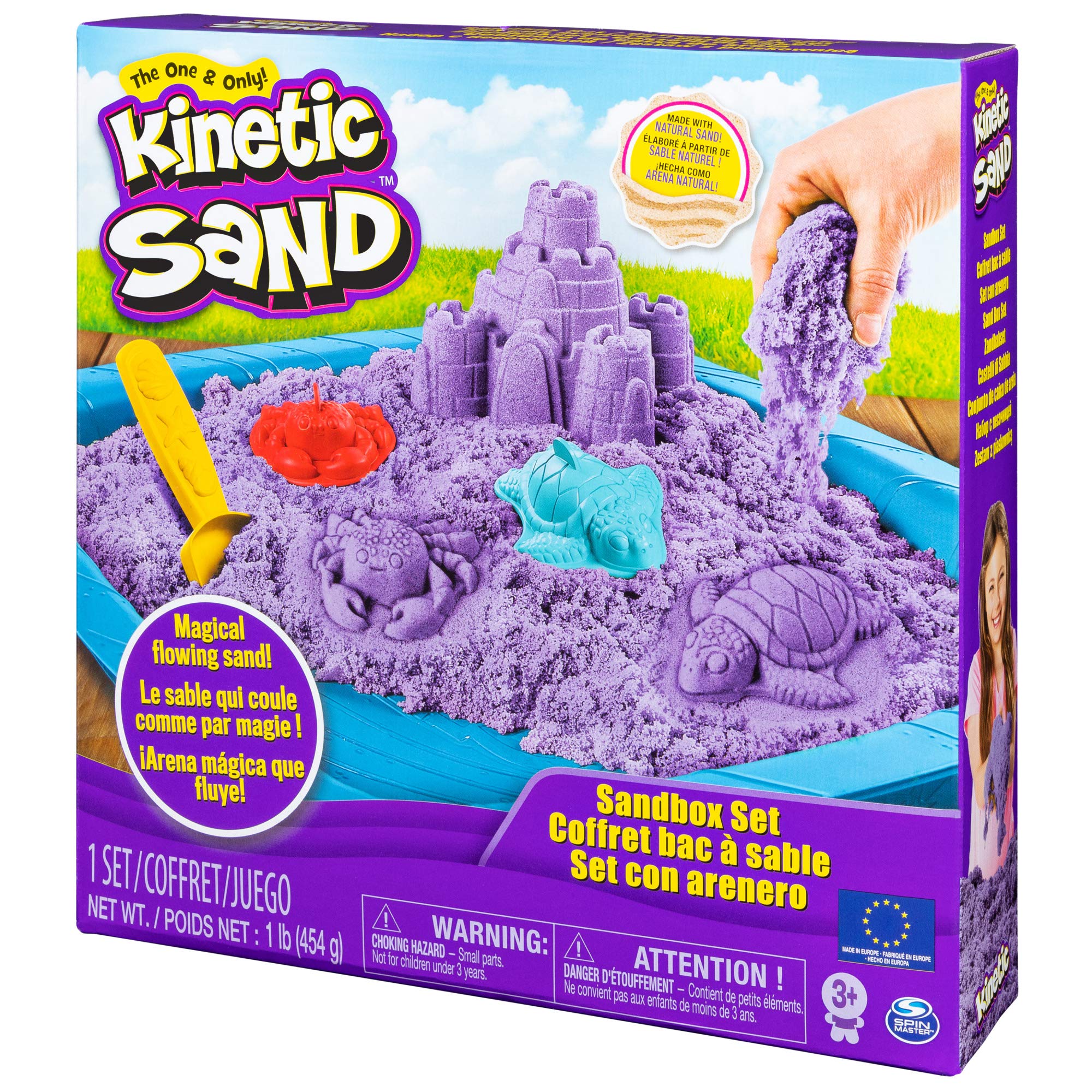 Kinetic Sand Bizak Kinetic Sand Playset Castillo Arena Kinética 61921402 , color/modelo surtido