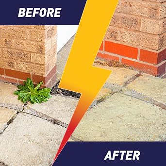 Weed & Go 5L Ready-to-Use Weedkiller - Fast-Acting Formula for Immediate Weed and Moss Control on Driveways, Paths & Patios