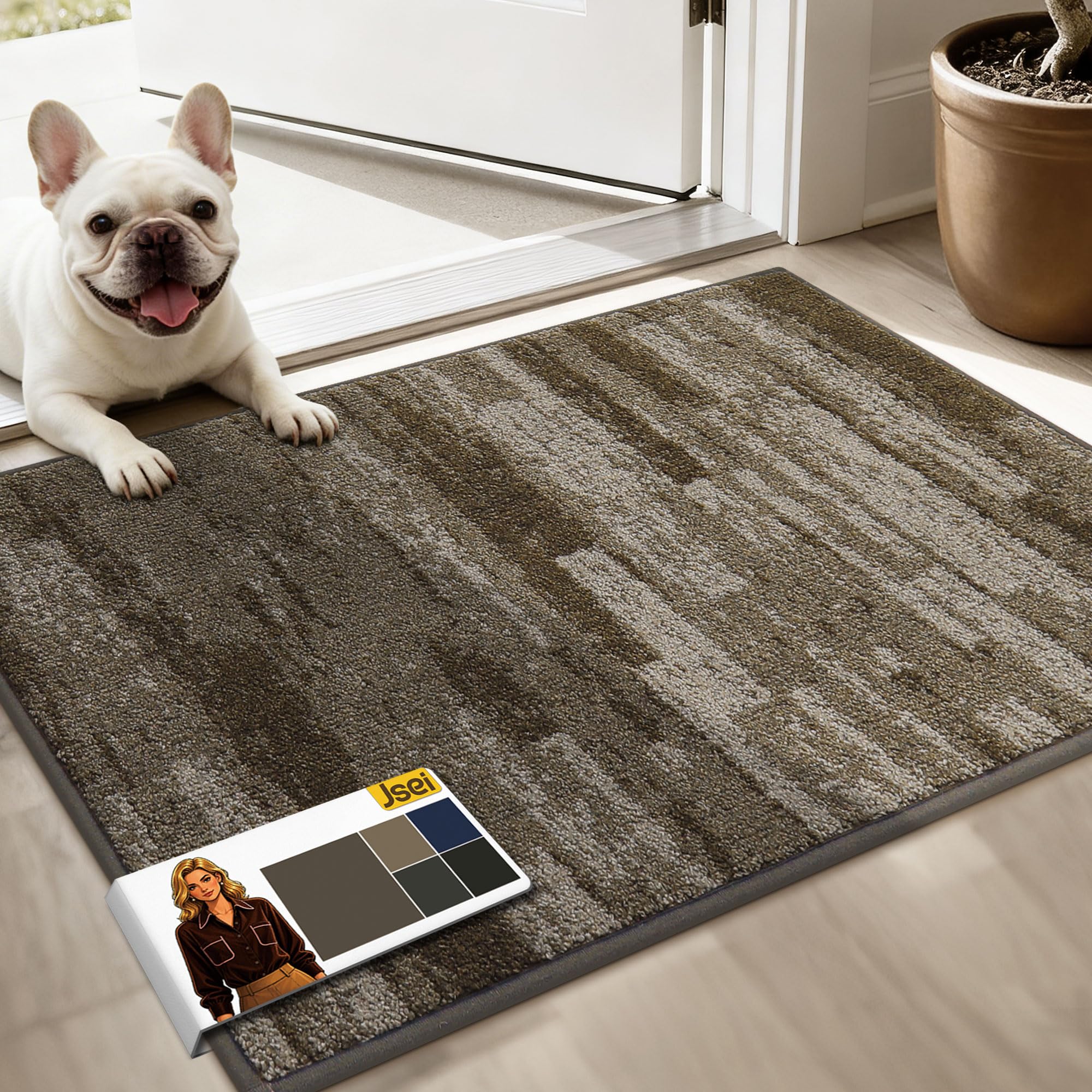 JSEI Dirt Trapper Doormat - Blue -12 JSEI Dirt Trapper Doormat - Blue -12