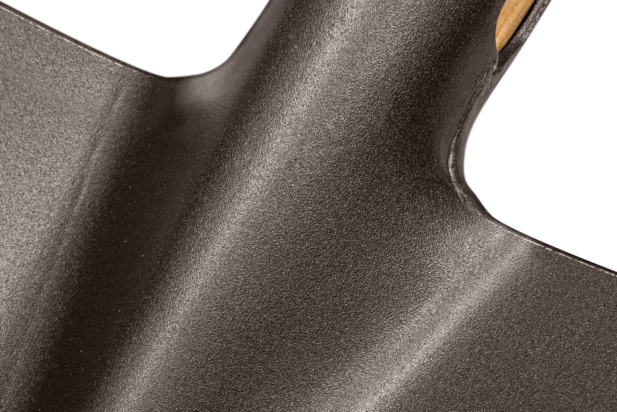 IDEAL - Pala de Drenaje con Mango en T de Fresno de 85 cm y Patada | Autoafilable, un especialista en excavar Agujeros Estrechos y Profundos | Zanjas para Canales de Cable o tuberías