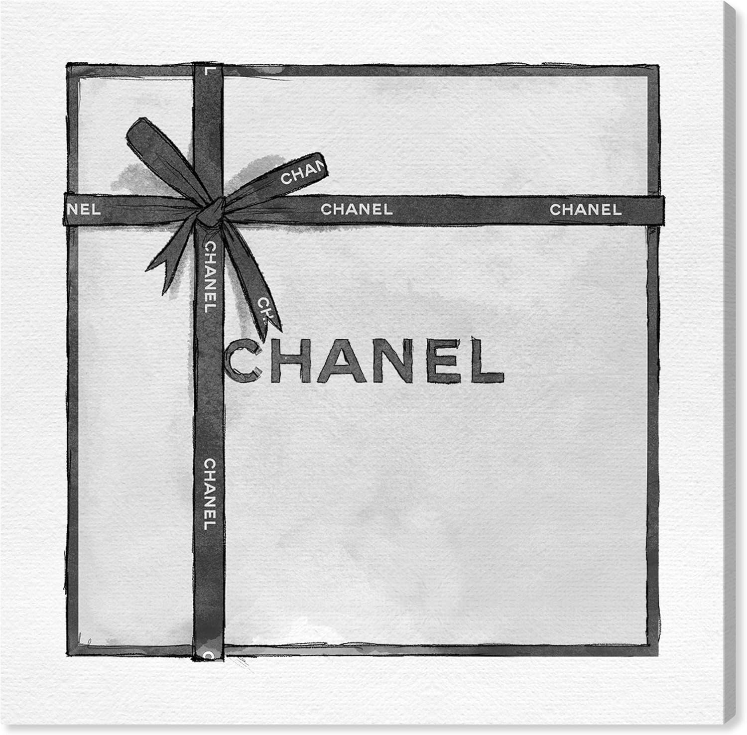 Oliver Gal 'Perfect Orange Gift' The Fashion Wall Art Decor Collection Contemporary Premium Canvas Art Print