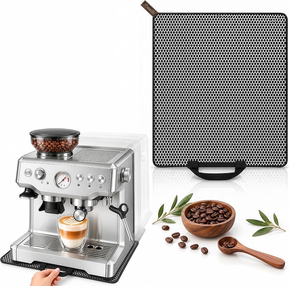 Sliding Mat with Handle for Breville 870XL Barista Express Espresso Machine — 사진 1