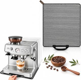 Sliding Mat with Handle for Breville 870XL Barista Express Espresso Machine