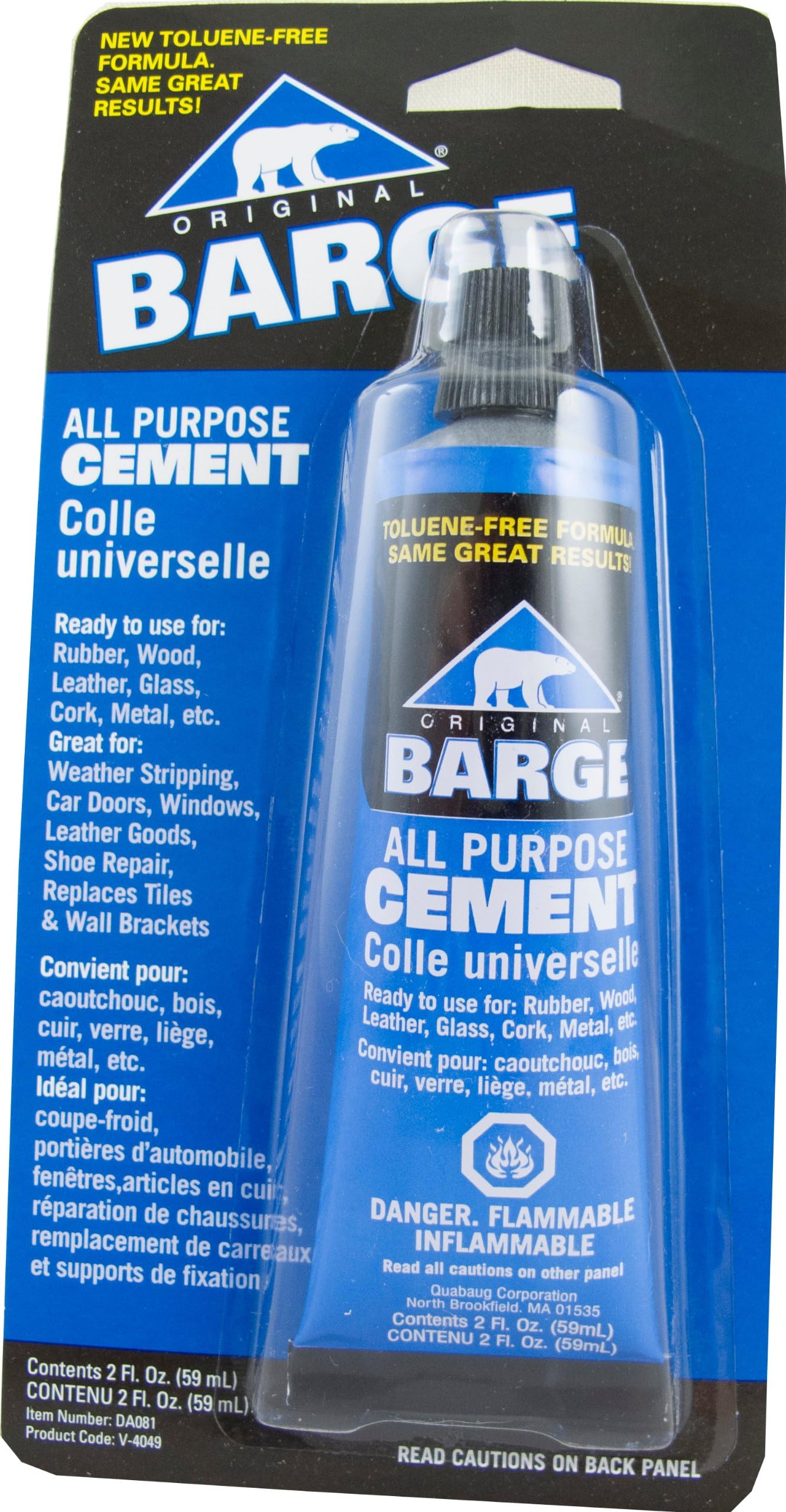 Barge Springfield Leather Company's All-purpose Cement 2oz