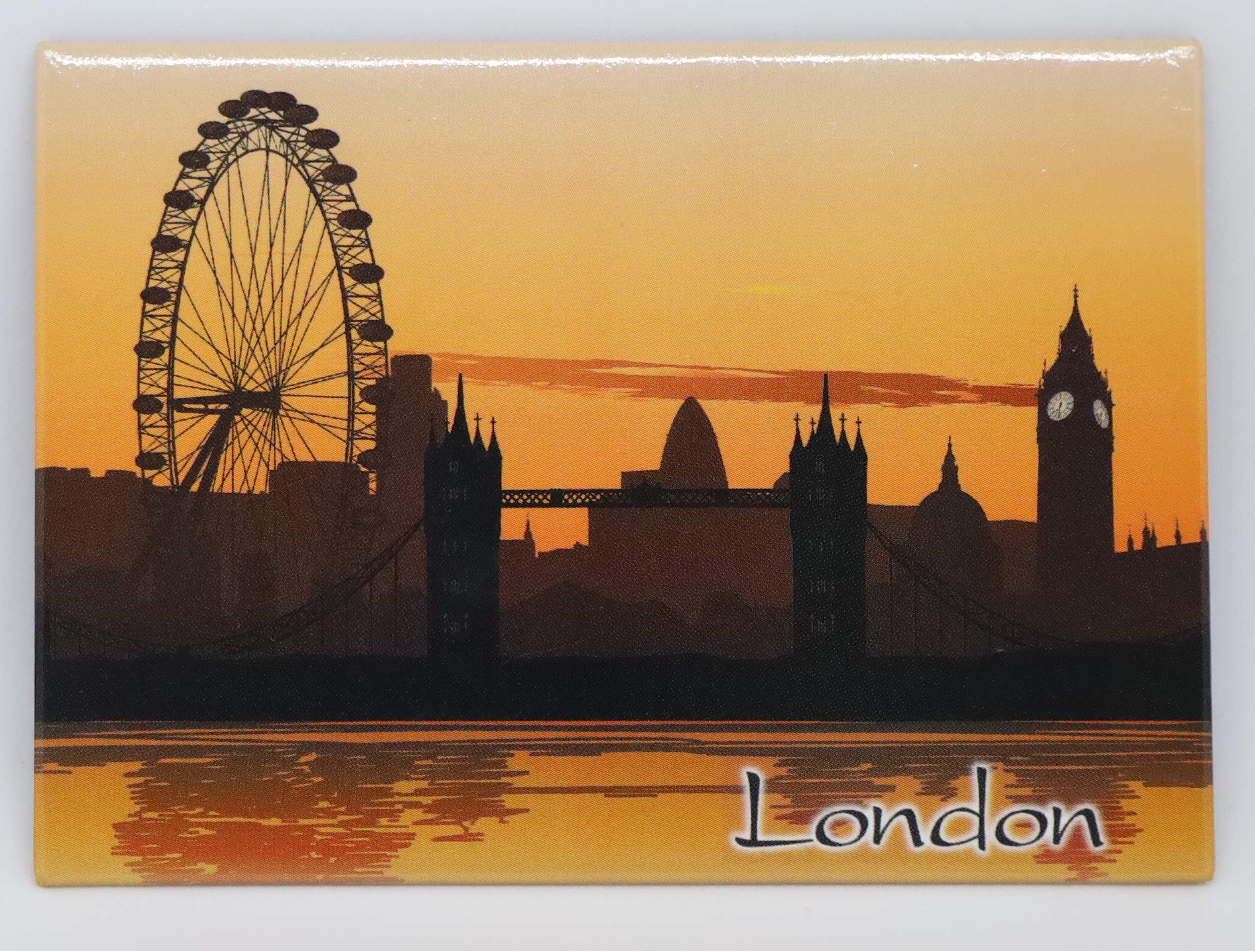 London England (UK) Fridge Collector's Souvenir Magnet 2.5" X 3.5"