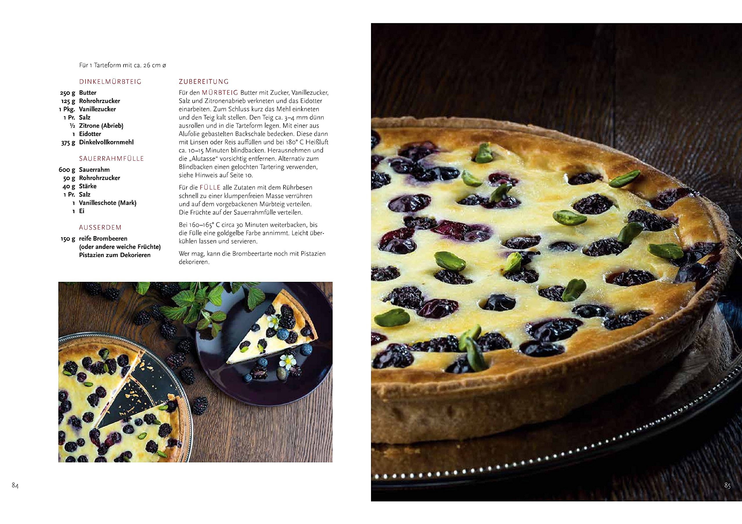 Wild backen mit Früchten