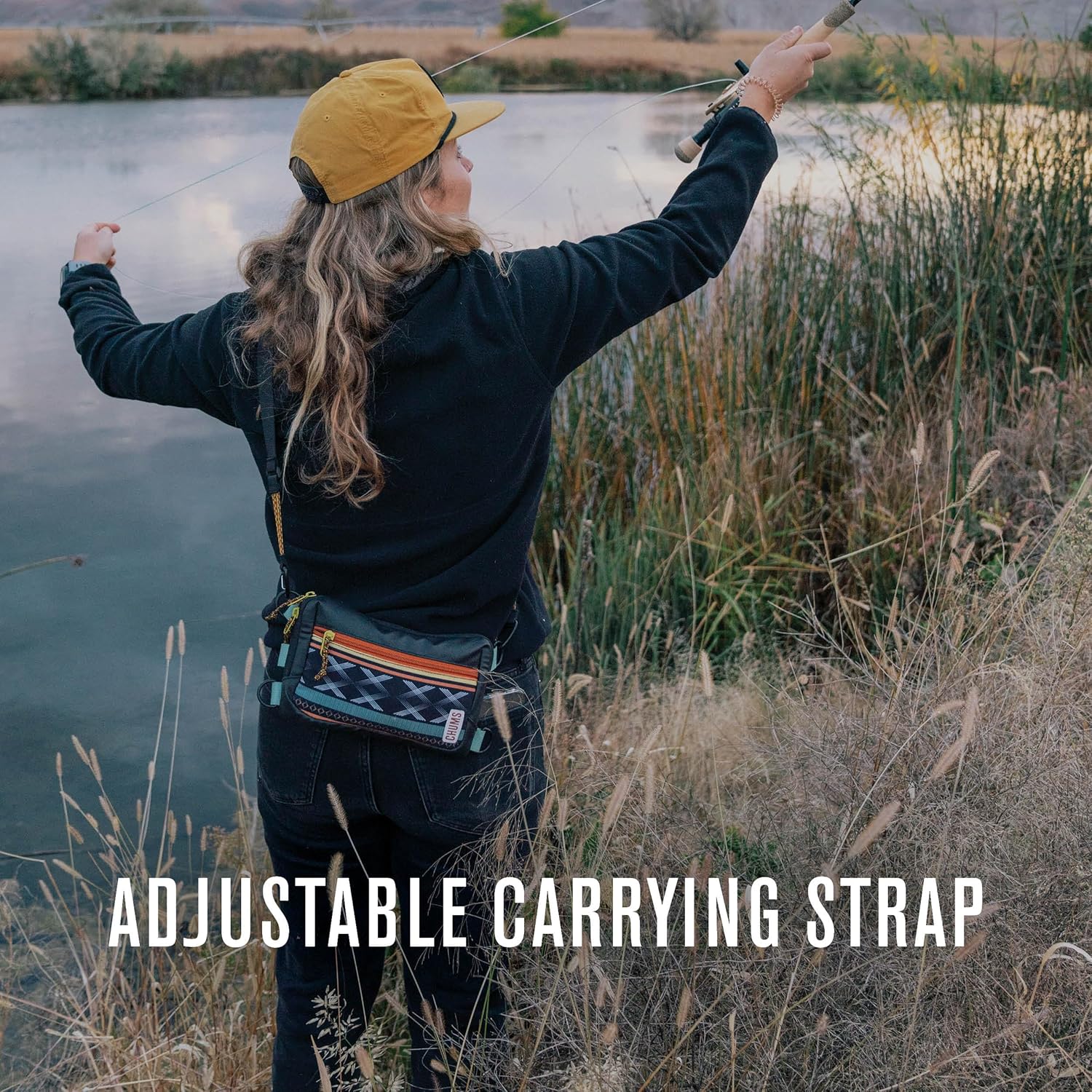 Chums Rover Crossbody Sling Bag for Women & Men – Convertible, Multi-Pocket Day Pack for Travel - Image 4