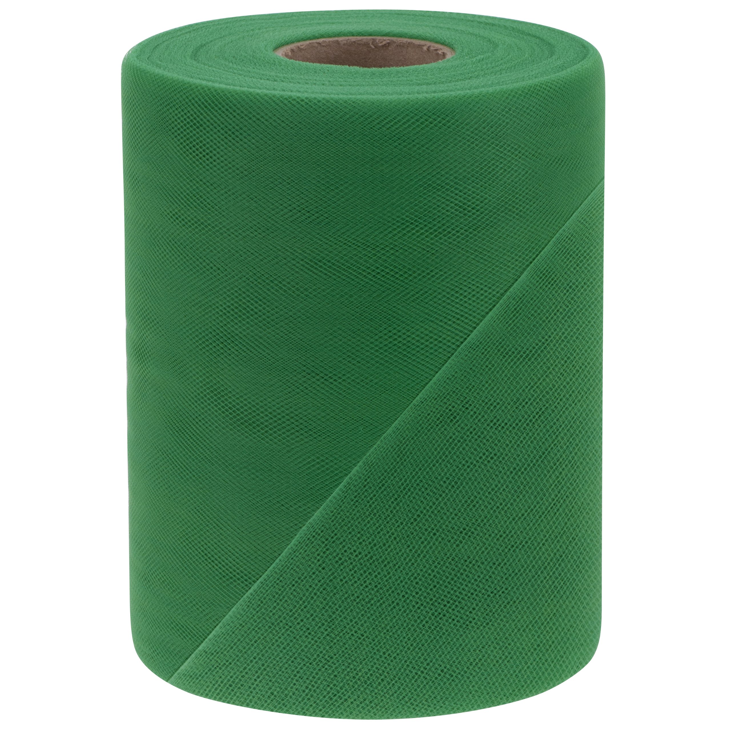 Bobine de tulle de qualité Falk Fabrics coloris kelly de 15 cm par 91 mètres