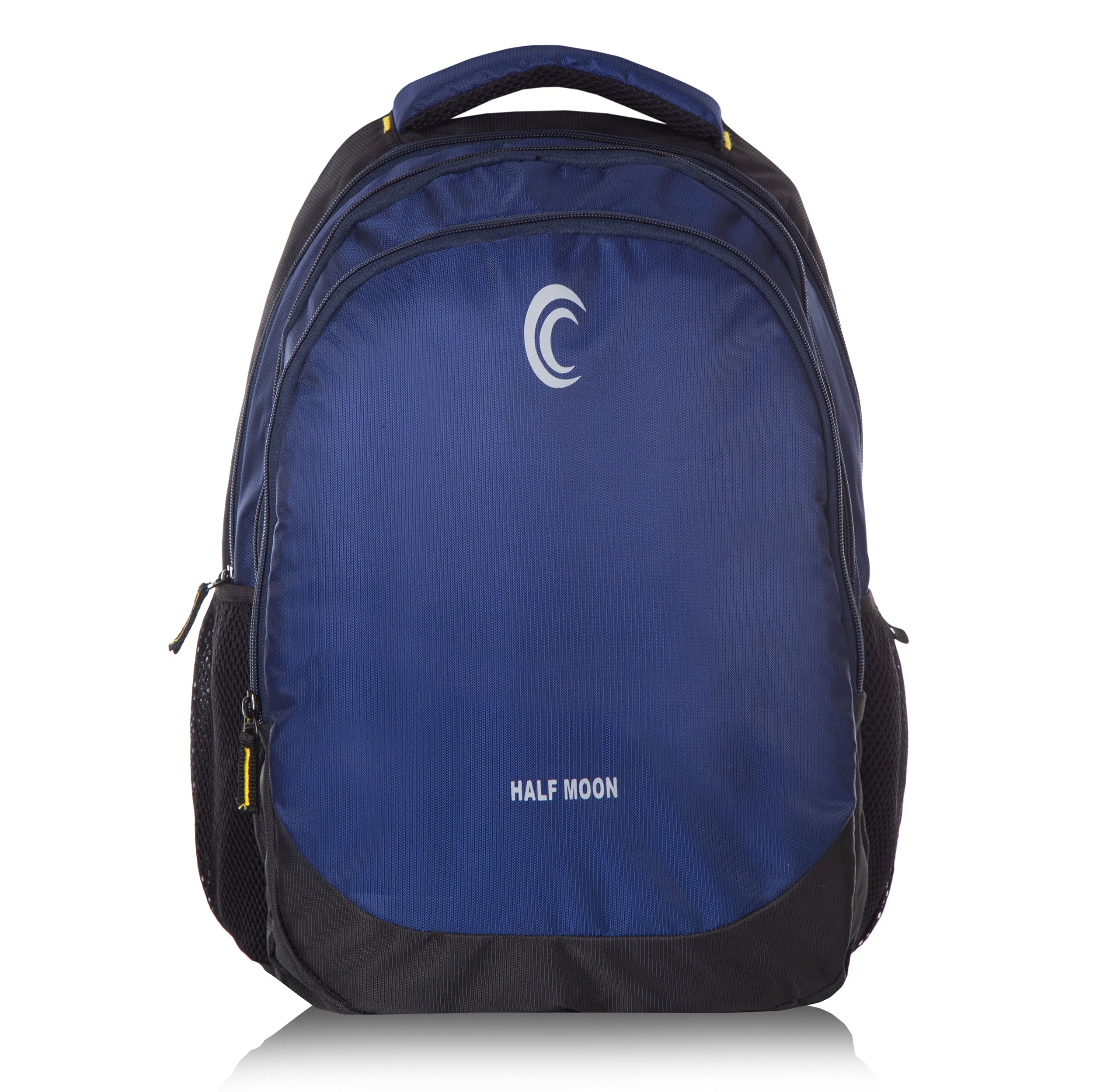 Half Moon 30L Waterproof 15.6 Inch Laptop Backpack For Mens Womens Boys & Girls (Navy Blue), Medium (B09SMX3S7R) Amazon Price History, Amazon Price Tracker