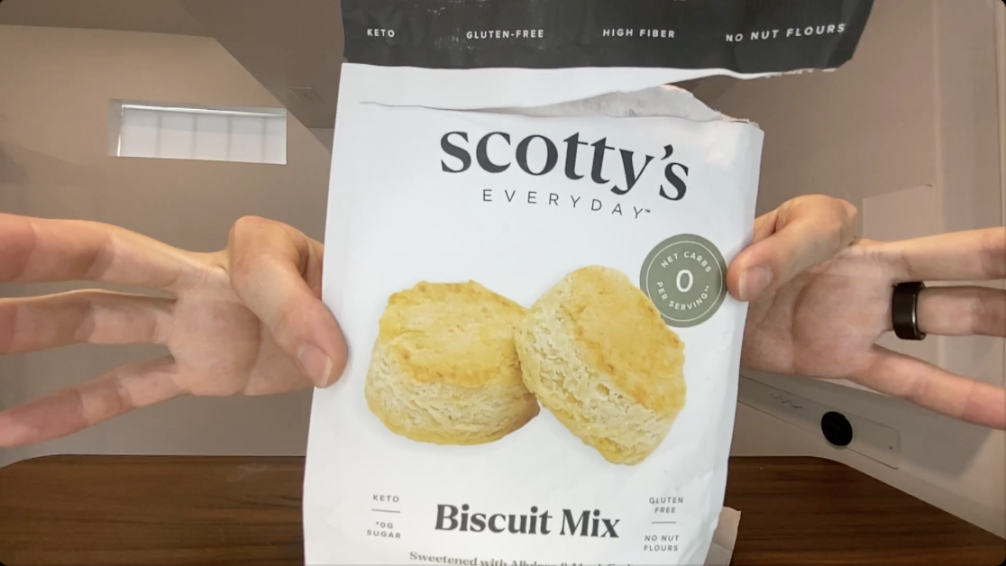 TASTE TEST Scotty's Everyday Keto Biscuit Zero Net Carb Mix