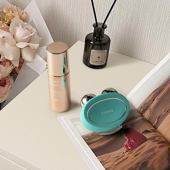 FOREO Forever Firm BEAR Paket - BEAR Mikro Akımlı Yüz Cihazı + 2 x İletken Serum 30 mL - Cilt Bakım Alet Seti - Nane
