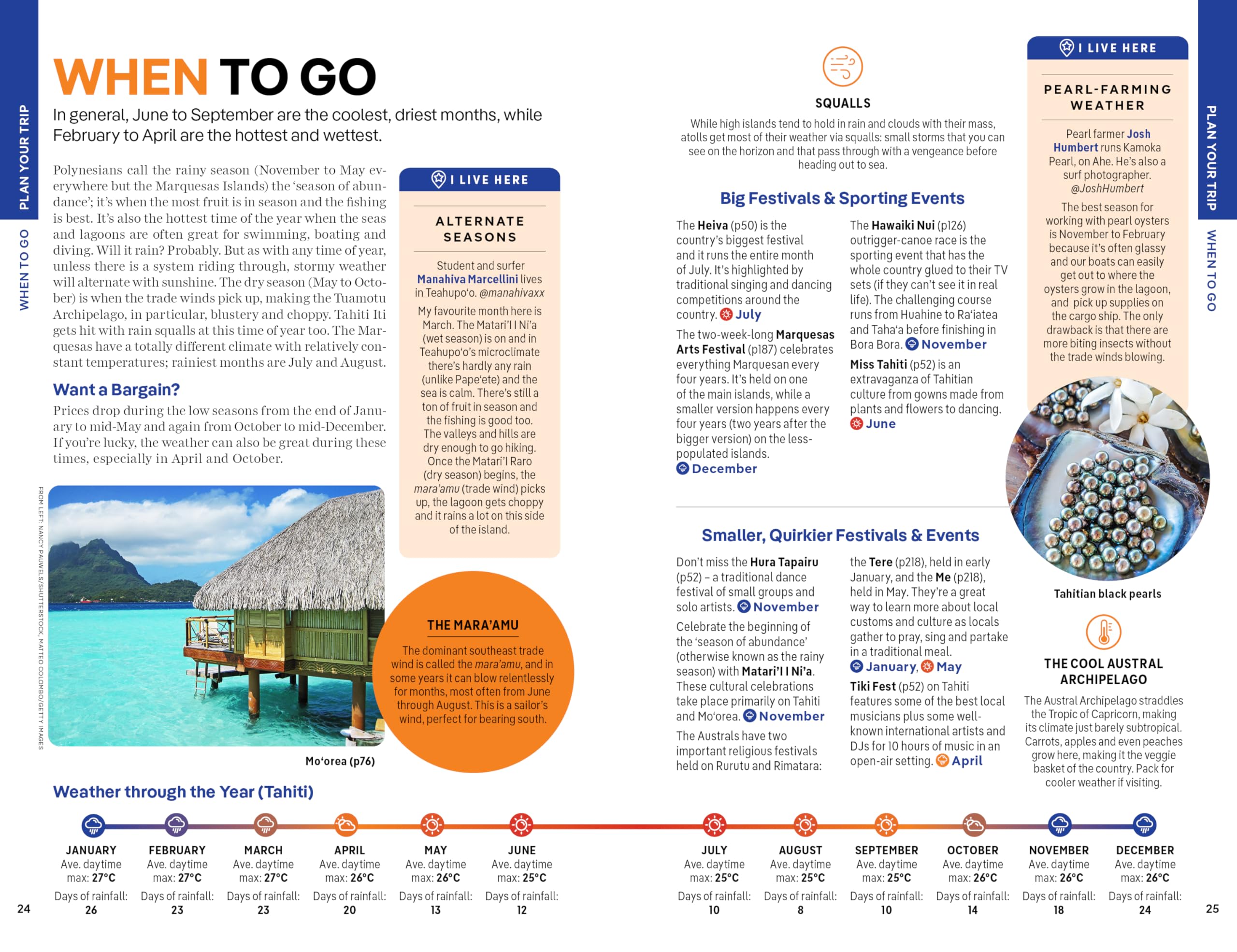 Lonely Planet Tahiti & French Polynesia: Plan the Trip of a Lifetime | Detailed Itineraries & Maps | Insider Tips | Covers Tahiti, Mo'orea, Huahine and more