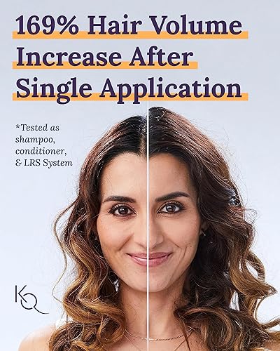 Miniatura 2 de Keranique - Sistema de cabello más grueso en 60 días con champú de queratina, acondicionador, suero de refuerzo de folículos y tratamiento de