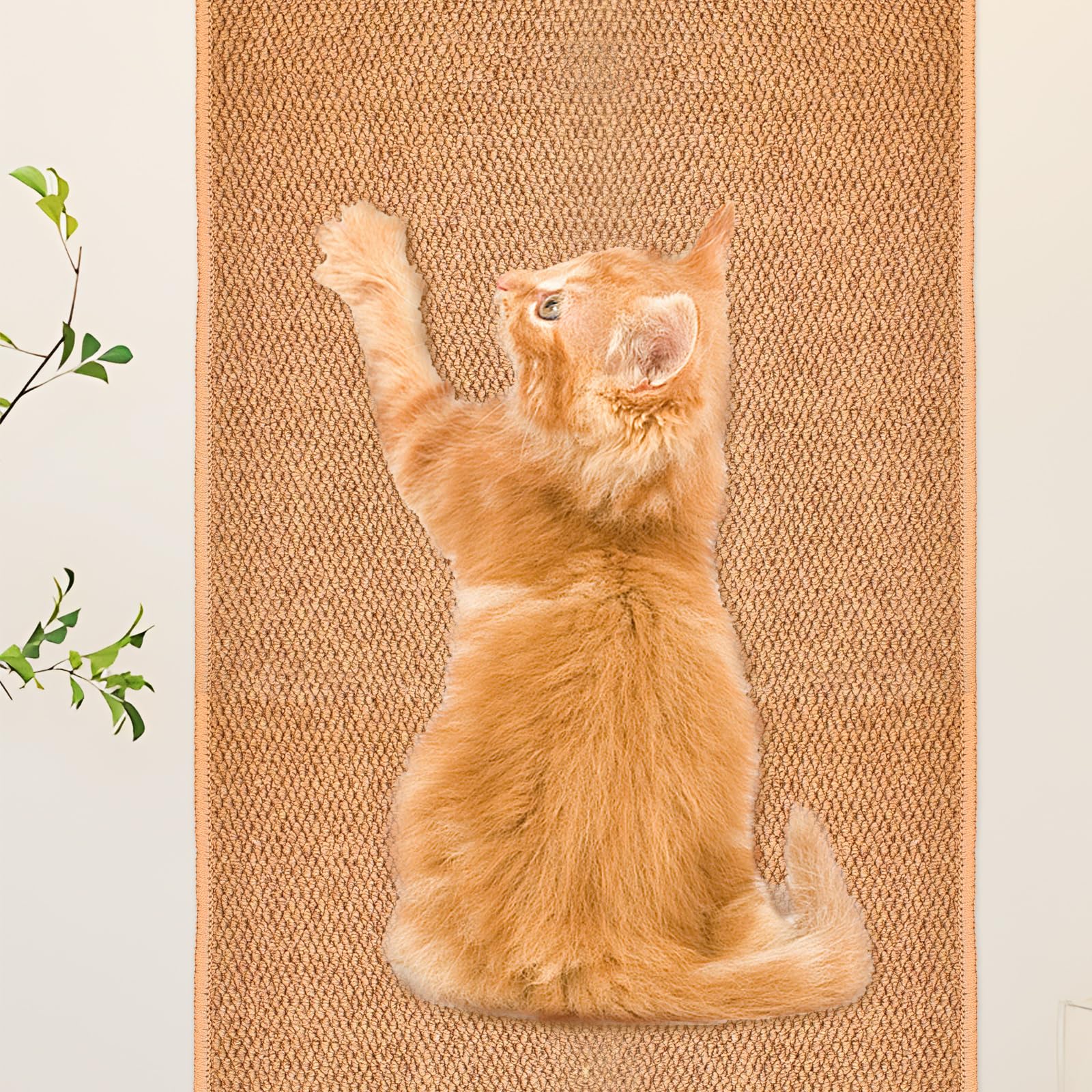 Tappetino da arrampicata per gatti, 180 x 40 cm, extra large, alto, per graffio, per parete, per arrampicata, per mobili, divani, divani
