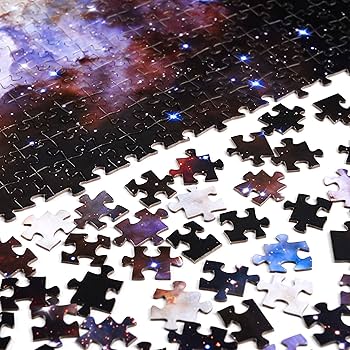 ドイツ輸入ジグソーパズル  隆河星空.1000P NEBULA 1,000 Piece Space Jigsaw Puzzle by Blue Kazoo