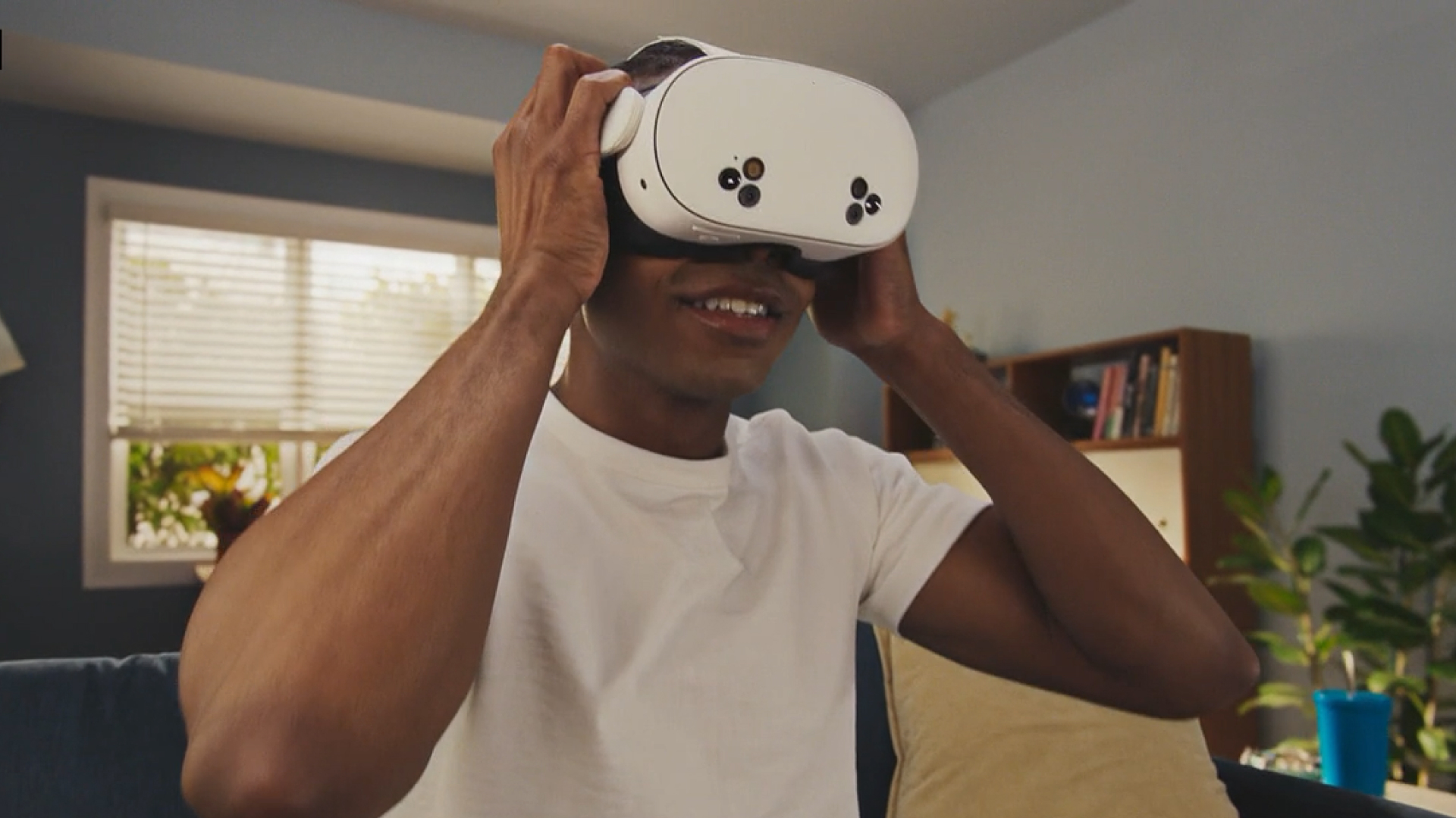 Meta Quest 3S - Casque de réalité virtuelle et mixte 128 Go, Blanc - Meta