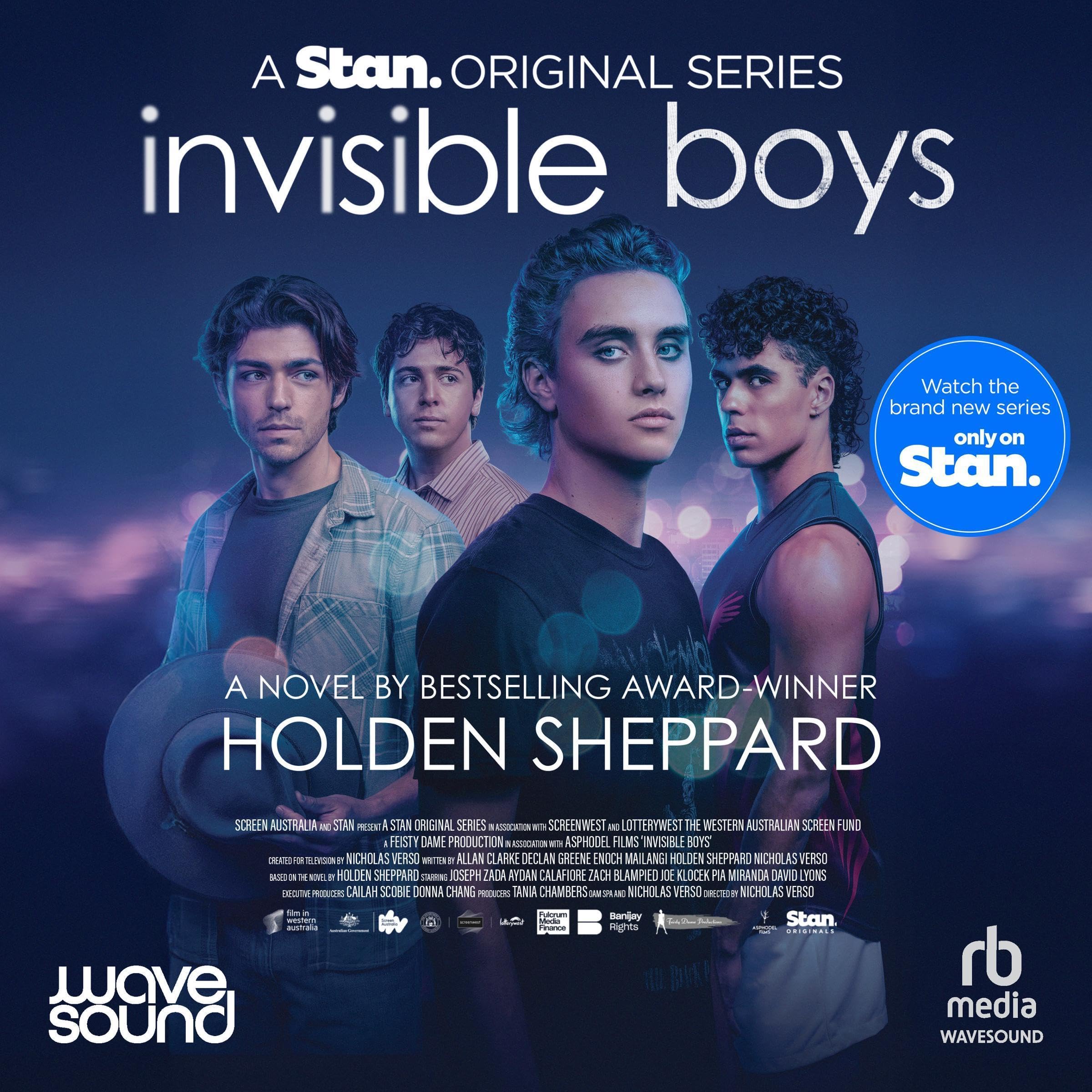 Cover art for Invisible Boys