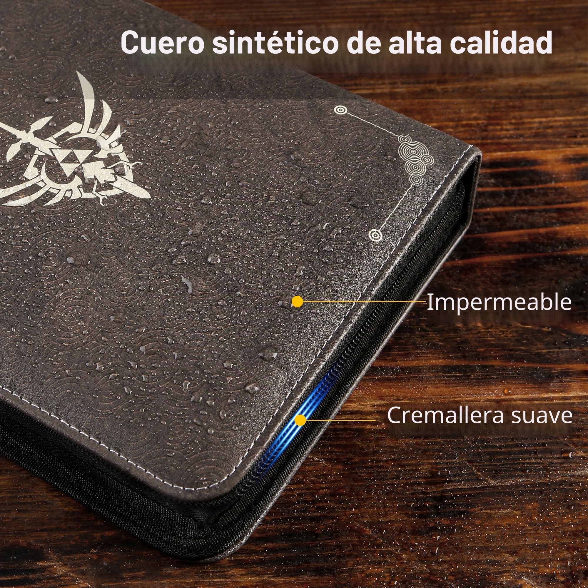 iofeiwak Más de 400 carpetas de tarjetas para mini tarjetas Amiibo, carpeta con 20 fundas compatible con tarjetas Zleda/Animal Crossing NFC Amiibo (0.8 x 1.2 pulgadas)