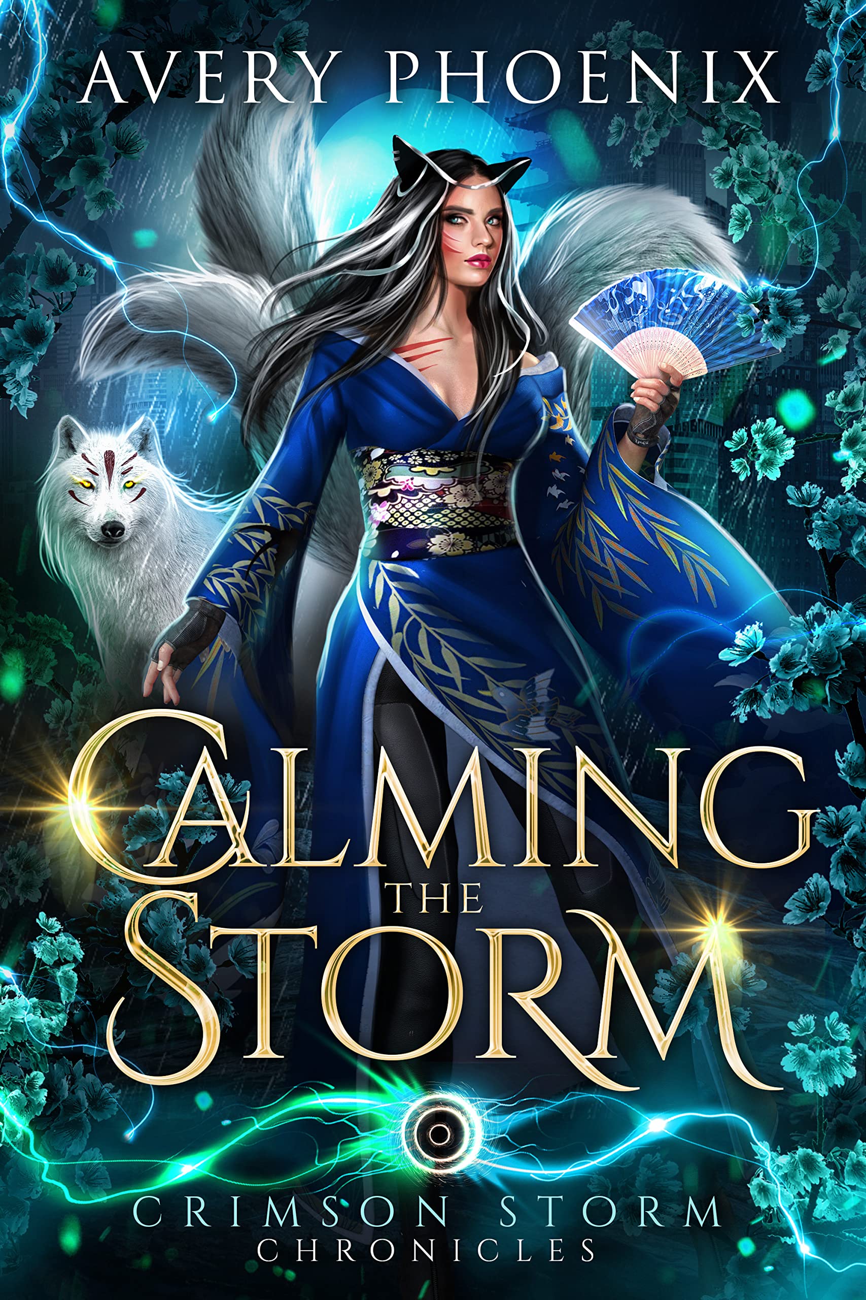 Calming the Storm: A Kitsune Fantasy Romance (Crimson Storm Trilogy Book 2)