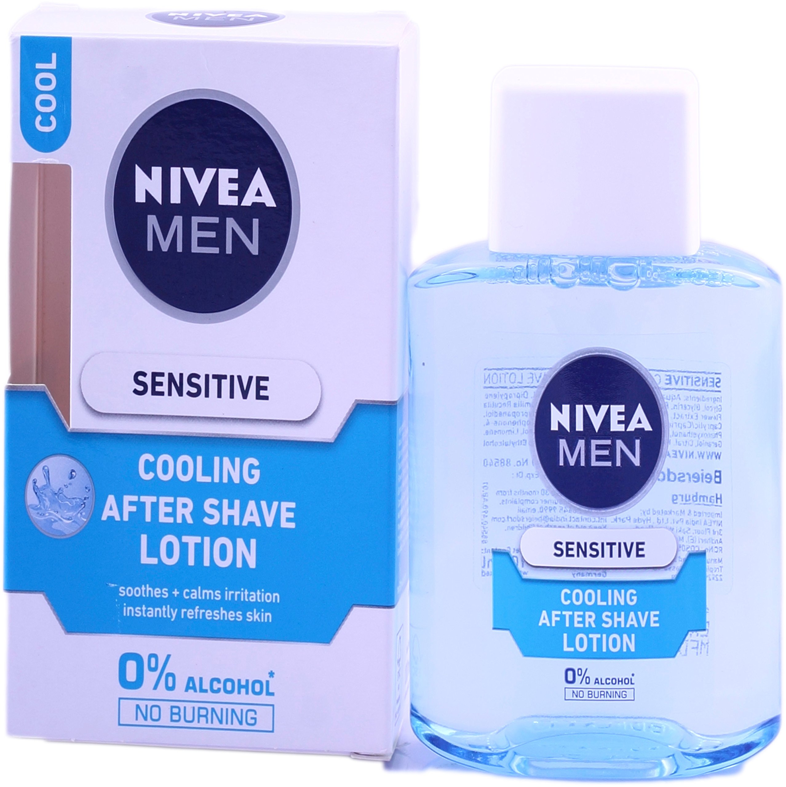 NIVEA MEN Shaving, Sensitive Cooling After Shave Lotion, 100ml 1