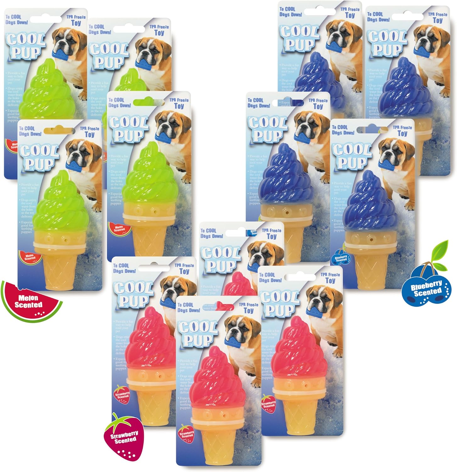 Cool Pup Mini Ice Cream Cone Toy Pack