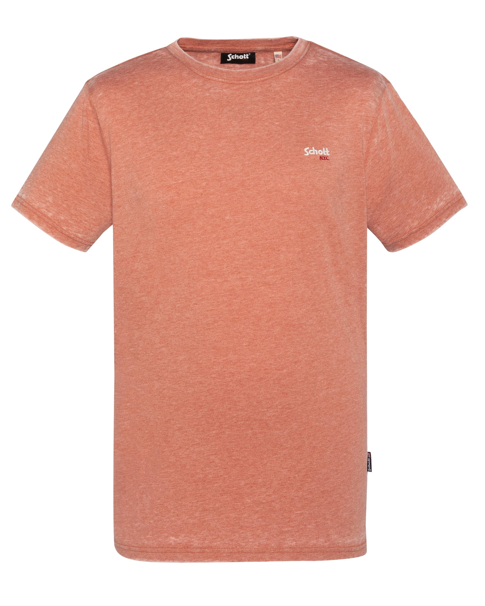 Schott NYC Men's Tsstriker1 T-Shirt, Brown, XL