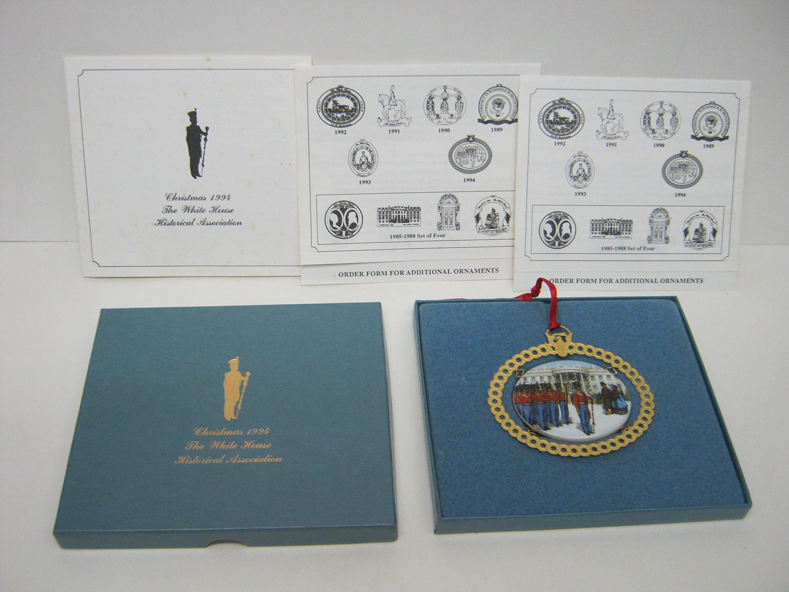Amazon.com: The white house historical association 1994 christmas ornament  : Home & Kitchen